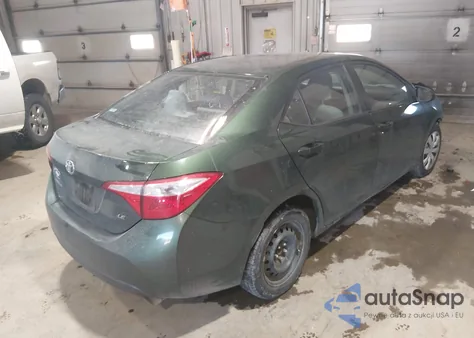 2014 Toyota Corolla Le z USA, uszkodzony, nr VIN 2T1BURHE8EC108235